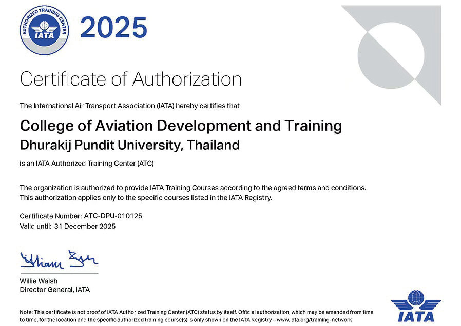 Certiticate of Authorization
