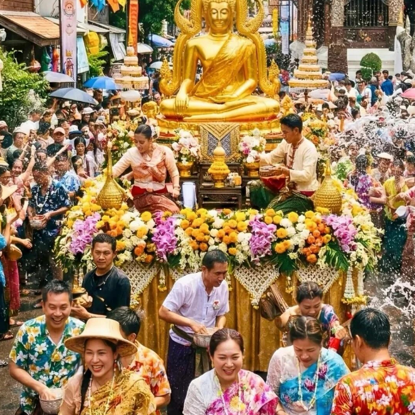 2026年泰国宋干节来啦！4月13-4月15--曼谷，清迈，普吉，芭提雅等你来嗨！